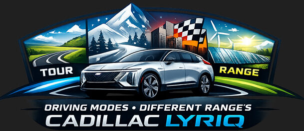 do the driving modes in cadillac lyriq offer different ranges or battery usages